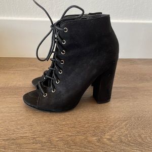 Lace up Booties.